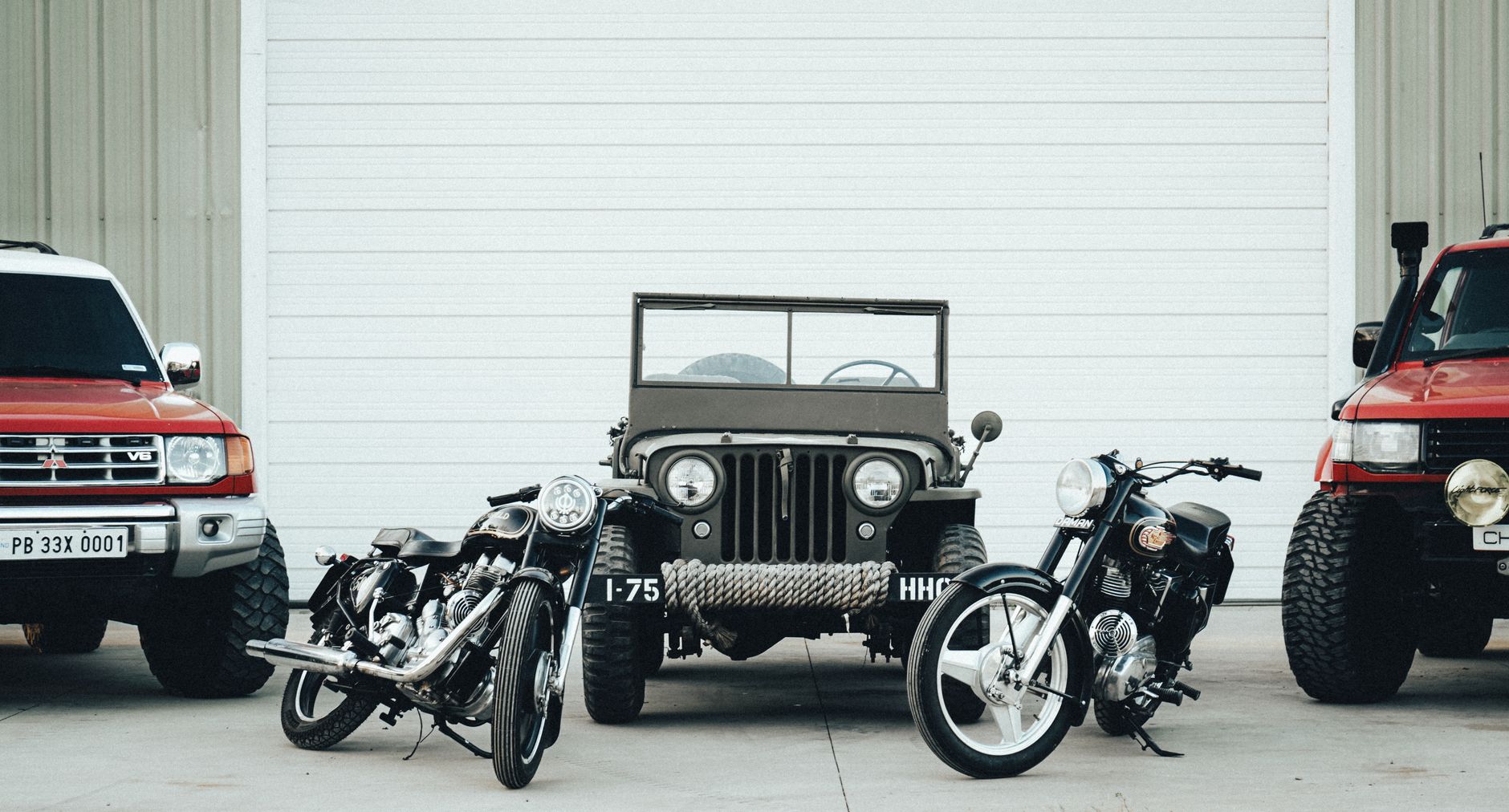 Royal Enfield delivery